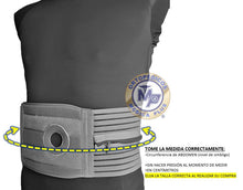 Cargar imagen en el visor de la galería, FAJA 13 CM PROTECTORA PARA CATETER DE DIALISIS PERITONEAL O SONDA DE GASTROSTOMIA - TRANSPIRABLE
