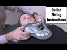 Cargar y reproducir el video en el visor de la galería, COLLARIN ASPEN TRACCION CERVICAL CON PERILLA AJUSTABLE DE ALTURA
