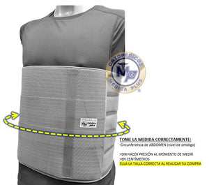 FAJA 30 CM FAJA POSTOPERATORIA REFORZADA SOPORTE ABDOMINAL POSTQUIRURGICA