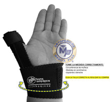 Cargar imagen en el visor de la galería, FERULA PARA PULGAR INMOVILIZADOR QUERVAIN DEDO PULGAR ALUMINIO NEOPRENO
