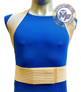 CORRECTOR DE POSTURA TRANSPIRABLE AJUSTABLE SOPORTE PARA ESPALDA
