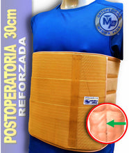 Cargar imagen en el visor de la galería, FAJA 30 CM FAJA POSTOPERATORIA REFORZADA SOPORTE ABDOMINAL POSTQUIRURGICA
