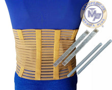 Cargar imagen en el visor de la galería, FAJA LUMBOSACRA TRANSPIRABLE REFORZADA VARILLAS DE ALUMINIO Y PLASTICO INTERCAMBIABLES FAJA SACROLUMBAR
